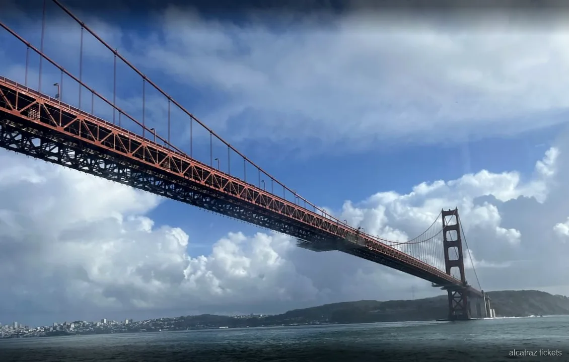 Zellentrakt von Alcatraz Island, enthalten in der Gefängnistour-Bootsfahrt-Kombination