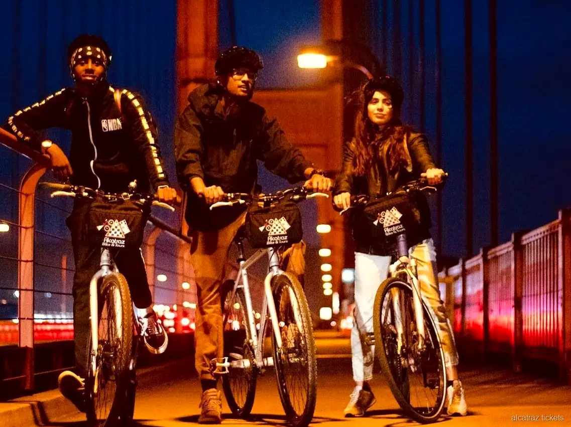 Lloguer de bicicleta inclòs amb les entrades d'Alcatraz prop d'Union Square