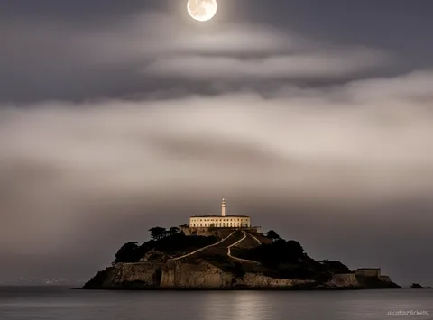 Skyline de San Francisco al capvespre vist des del tour nocturn a Alcatraz
