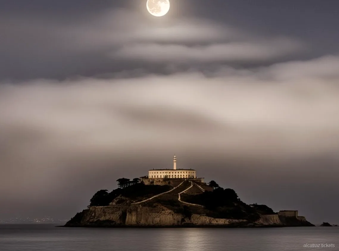 Skyline de San Francisco al capvespre vist des del tour nocturn a Alcatraz